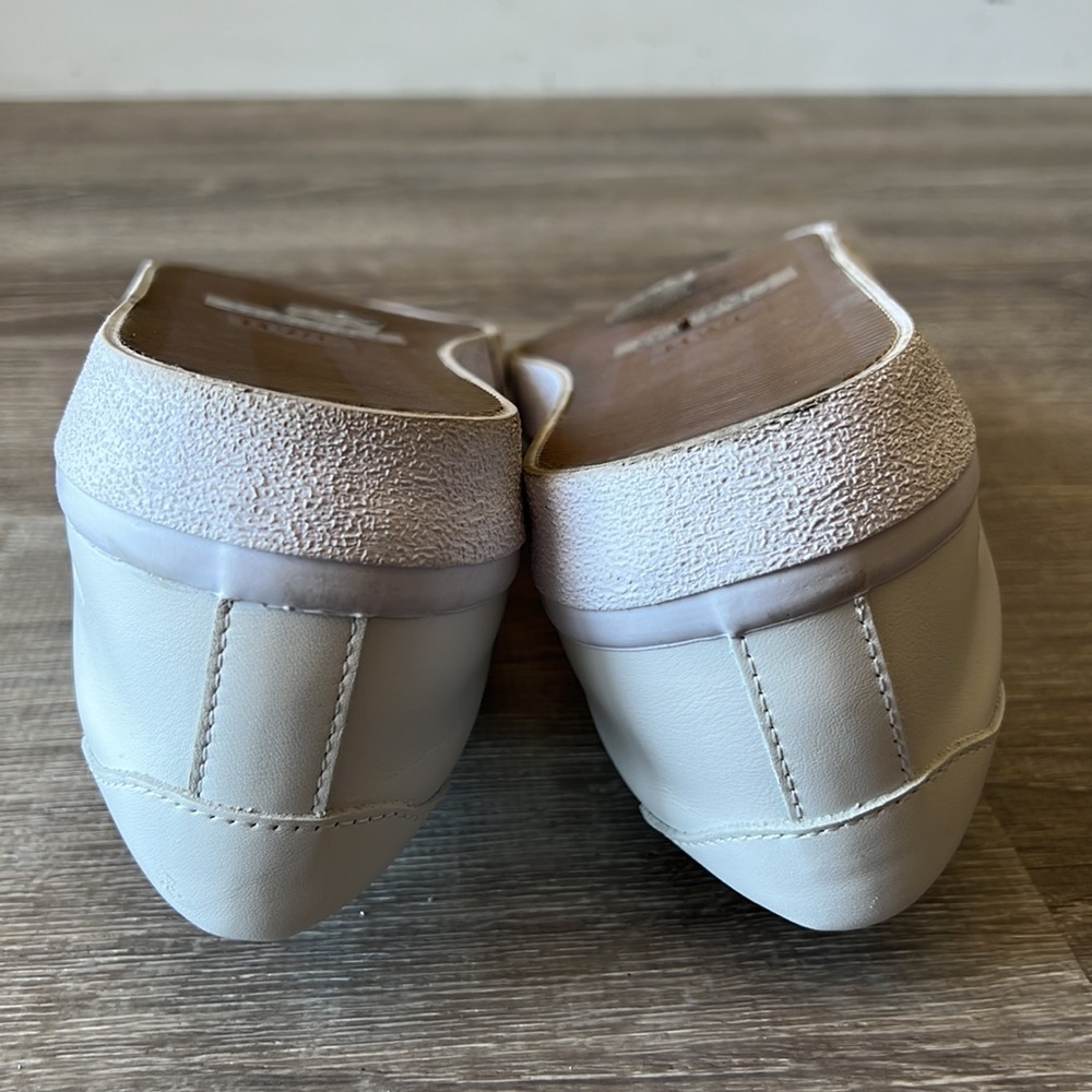 MADEWELL SIDEWALK Low Top Sneakers White Pale Parchment Color Size 9M - Picture 7 of 11